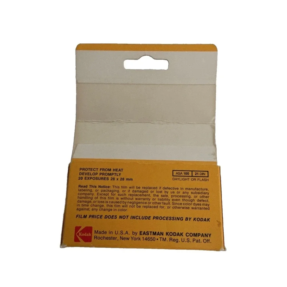 Vintage Kodacolor 2 C 126-20 Color Film - Sealed (Circa. 1979)